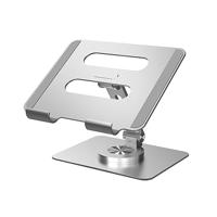 My Wall Inklapbare houder voor tablets en smartphones HT18L, tot 14 inch, tafelhouder, tablet, mobiele telefoonhouder, ergonomisch instelbaar, 360° rotatie, aluminium standaard, tabletstandaard