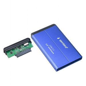 Gembird EE2-U3S-2-B behuizing voor opslagstations HDD-behuizing Blauw 2.5"