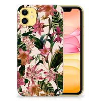 Apple iPhone 11 TPU Case Flowers