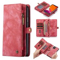 Caseme 2-in-1 Multifunctionele iPhone 11 Pro Max Wallet Case - Rood