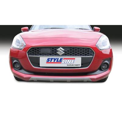 RGM Voorspoiler 'Skid-Plate' Suzuki Swift IV 5-deurs excl. Sport 5/2017- Zilver 'Ribbed' GRFSP188S RGM Voorspoiler 'Skid-Plate' Suzuki Swift IV 5-deurs excl. Sport 5/2017- Zilver 'Ribbed' GRFSP188S