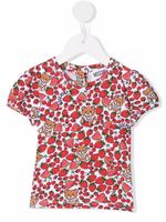 Moschino Kids t-shirt à imprimé fraise - Blanc - thumbnail