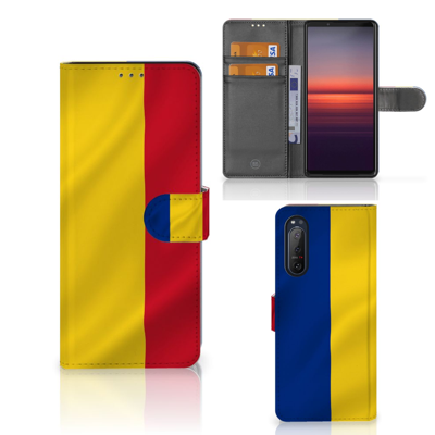 Sony Xperia 5II Bookstyle Case Roemenië Sony Xperia 5II Bookstyle Case Roemenië
