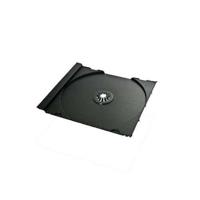 MediaRange BOX111-200 lege cd-hoes, kunststof zwart