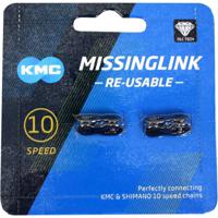 KMC MissingLink 10 DLC 10-speed kettingverbinder, 5.88 mm, zwart - thumbnail