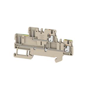 Weidmüller 2485860000 Doorgangsklem 2-etages 3.50 mm Spanveer Beige 50 stuk(s)