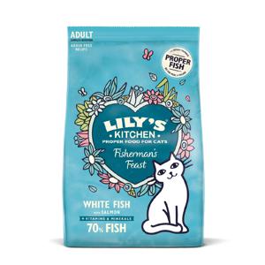 Lily's Kitchen HE631005 droogvoer voor kat 800 g Volwassen Vis, Zalm