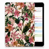 Apple iPad Mini 4 | Mini 5 (2019) Siliconen Hoesje Flowers