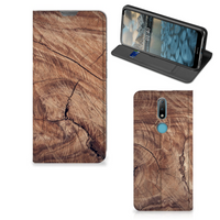 Nokia 2.4 Book Wallet Case Tree Trunk