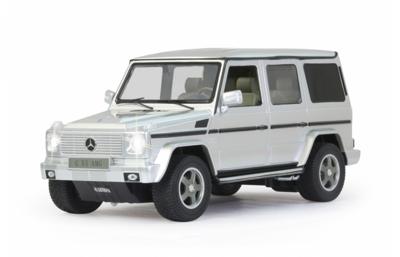 RC Mercedes-Benz G55 AMG jongens 27 MHz 1:14 zilver RC Mercedes-Benz G55 AMG jongens 27 MHz 1:14 zilver