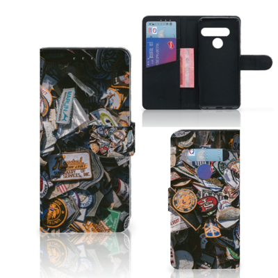 LG G8s Thinq Telefoonhoesje met foto Badges LG G8s Thinq Telefoonhoesje met foto Badges