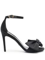 Stuart Weitzman sandales Nudist Curve Loveknot 100 mm - Noir