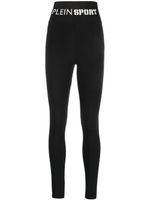 Plein Sport legging à taille haute - Noir