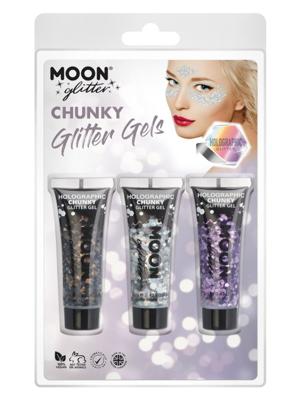 Moon Glitter Holographic Chunky Glitter Gel