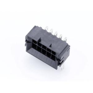 Molex 438100004 Male behuizing (board) Totaal aantal polen: 10 Inhoud: 1 stuk(s) Tray