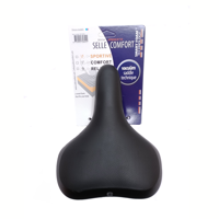 Selle comfort Comfort zadel Pure met Foam techniek. Zwart, zonder strop (hangverpakking) - thumbnail