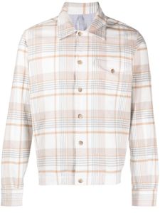 Eleventy Italian long-sleeved cotton shirt - Blanc