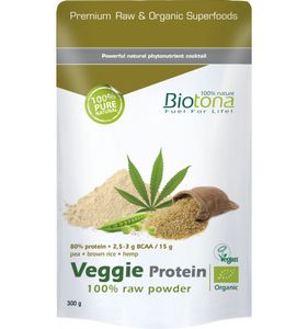 Veggie protein raw bio