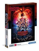 Clementoni 39543 Puzzel 1.000 stukjes Netflix Stranger Things, No Color