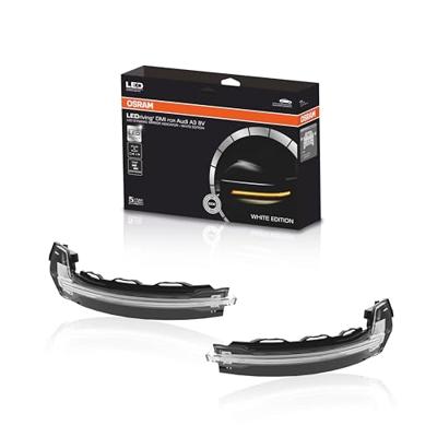 OSRAM LEDDMI 8V0 WT S LEDriving dynamische LED spiegelindicator voor Audi A3, S3, RS3 8V, R06, R10, kartonnen doos, White edition, Audi A3 8V