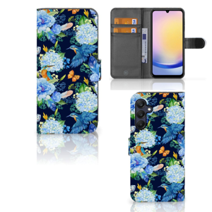 Telefoonhoesje met Pasjes voor Samsung Galaxy A25 IJsvogel