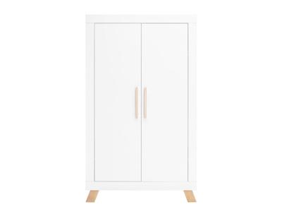 Bopita Lisa 2-deurskast - Wit/Naturel