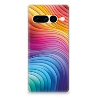 TPU Hoesje voor Google Pixel 7 Pro Regenboog - thumbnail