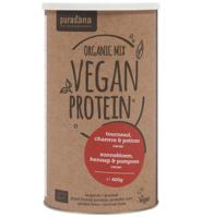 Purasana Purasana Vegan Proteine Zonnebloem Hennep Pompoen Cacao Bio (400g)