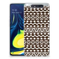 Samsung Galaxy A80 TPU bumper Aztec Brown - thumbnail