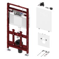 Bedieningsplaatset Tece - Inbouwreservoir 200 - Bedieningsplaat Wit met Elektronische sen-Touch - Bevestigingsplaat en Framebevestiging