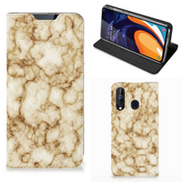 Samsung Galaxy A60 Standcase Marmer Goud