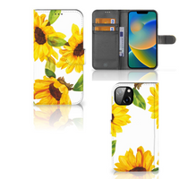 Hoesje voor iPhone 14 Plus Zonnebloemen - thumbnail