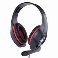 Gembird Headset Gaming/RED/Black GHS-05-R
