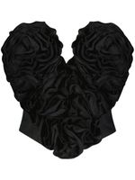 Mara Hoffman haut bustier Roxane à coupe crop - Noir - thumbnail