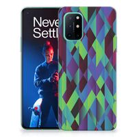 OnePlus 8T TPU Hoesje Abstract Green Blue