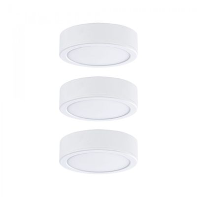 Paulmann PAULMANN LED-opbouwlamp LED LED vast ingebouwd 9 W Warmwit Wit