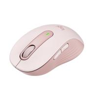 Logitech Signature M650 Draadloze Muis - Voor kleine tot middelgrote handen, 2 jaar batterijduur, stil klikken, aanpasbare zijknoppen, Bluetooth, compatibel met meerdere apparaten - Roze