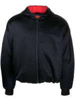 Ferrari veste bomber à capuche - Noir