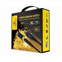 Gembird AOC HDMI D-A High Speed kabel met ETHERNET AOC Premium Series 30M