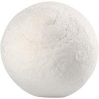 Creotime decoratie bal wit 30 mm 10 stuks