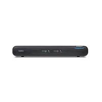 Linksys Belkin Dual-Head, 2-poorts KVM, met audio- en CAC-poort - 2 computer(s) - 1 lokale gebruiker(s) - 3840 x 2160-7 x USB - Desktop, onder tafel - Voldoet aan TAA-normen