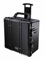Peli 1640 Professionele Koffer Met Wielen Voor Drones, Elektronica, Foto-, En Videoapparatuur, Ip67 Water- En Stofdicht, Capaciteit: 130L, Gemaakt In De Vs, Met Klittenband Vakverdeling, Kleur: Zwart