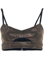 Michael Michael Kors Cropped top versierd met stras - Blauw