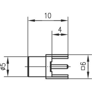 Telegärtner J01390A0041 J01390A0041 N-connector Stekker, recht 50 Ω 1 stuk(s)