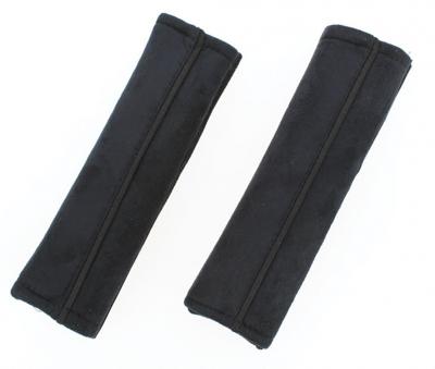 Race Sport gordelhoezen 24 x 6,5 cm vilt zwart 2 stuks Race Sport gordelhoezen 24 x 6,5 cm vilt zwart 2 stuks