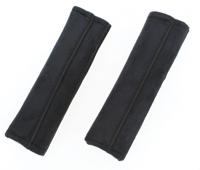 Race Sport gordelhoezen 24 x 6,5 cm vilt zwart 2 stuks