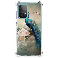 Case Anti-shock voor Samsung Galaxy A52 4G/5G Vintage Pauwen