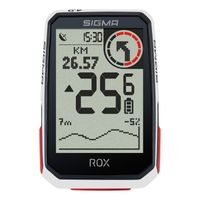 Sigma Sport 01065 fietscomputer 6,1 cm (2.4") Draadloze fietscomputer Zwart, Wit - thumbnail