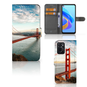 OPPO A76 | A96 Flip Cover Golden Gate Bridge