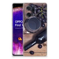 OPPO Find X5 Siliconen Case Wijn - thumbnail